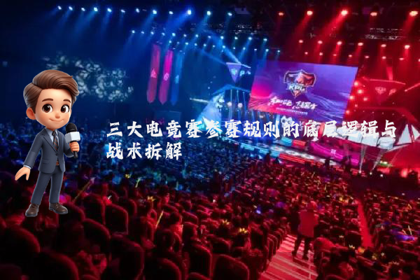 三大电竞赛参赛规则的底层逻辑与战术拆解