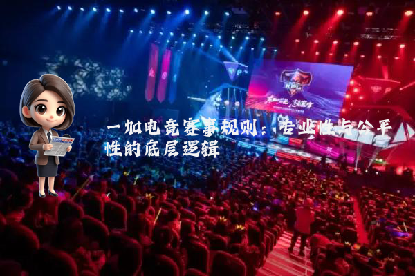 一加电竞赛事规则:专业性与公平性的底层逻辑