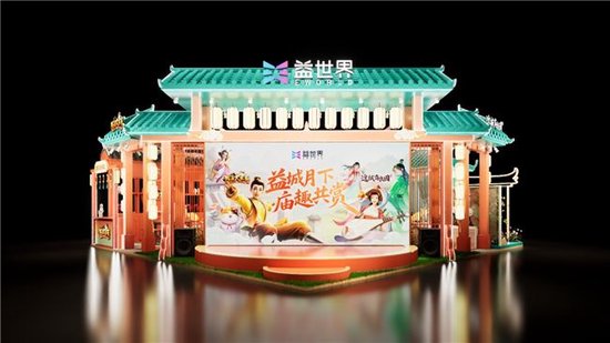 益(yì)世(shì)界展台示意图（以现场实景为准(zhǔn)）